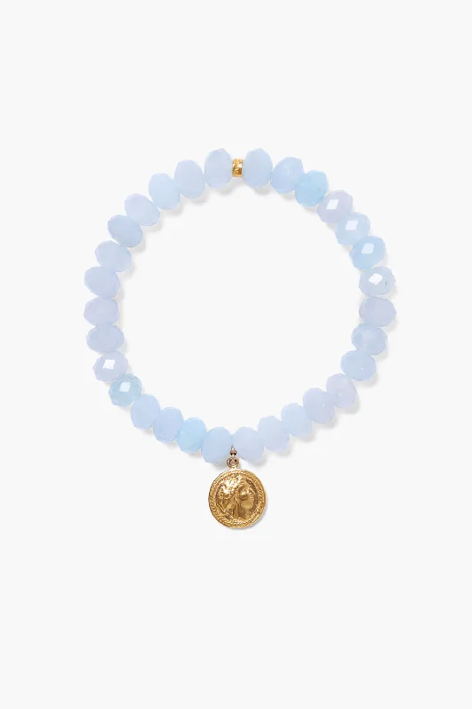 Demeter Charm Bracelet Aquamarine