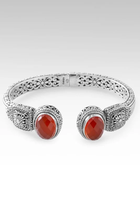 Path to Enlightenment Tip-to-Tip Bracelet™ in Carnelian