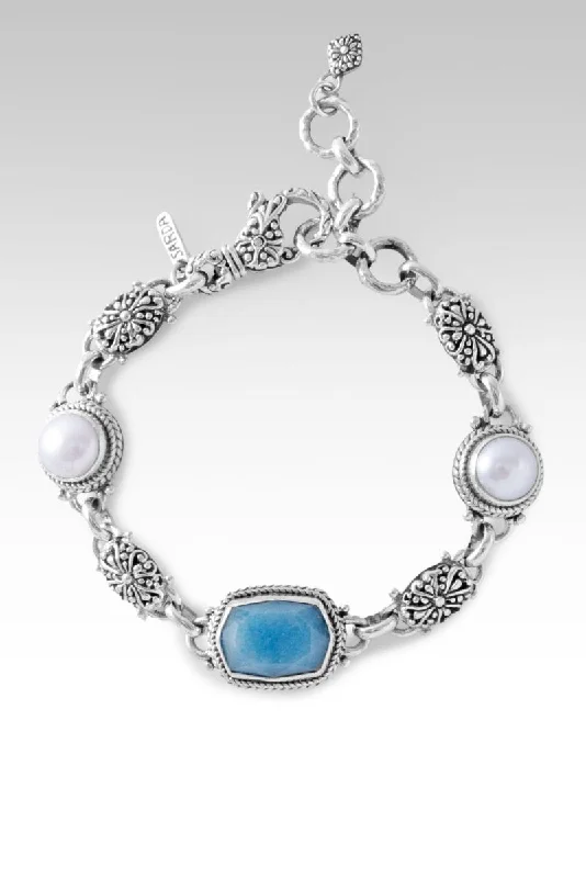 Purpose & Intent Bracelet™ in Blue Quartz