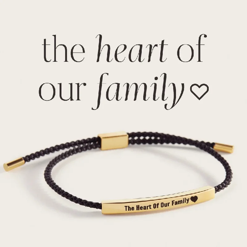 The Heart Of Our Family ♥ Inspire Bracelet