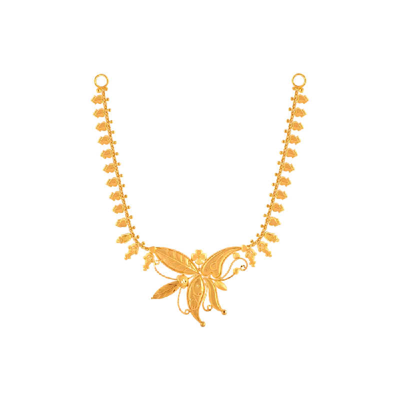 22KT (916) Yellow Gold  Necklace For Women