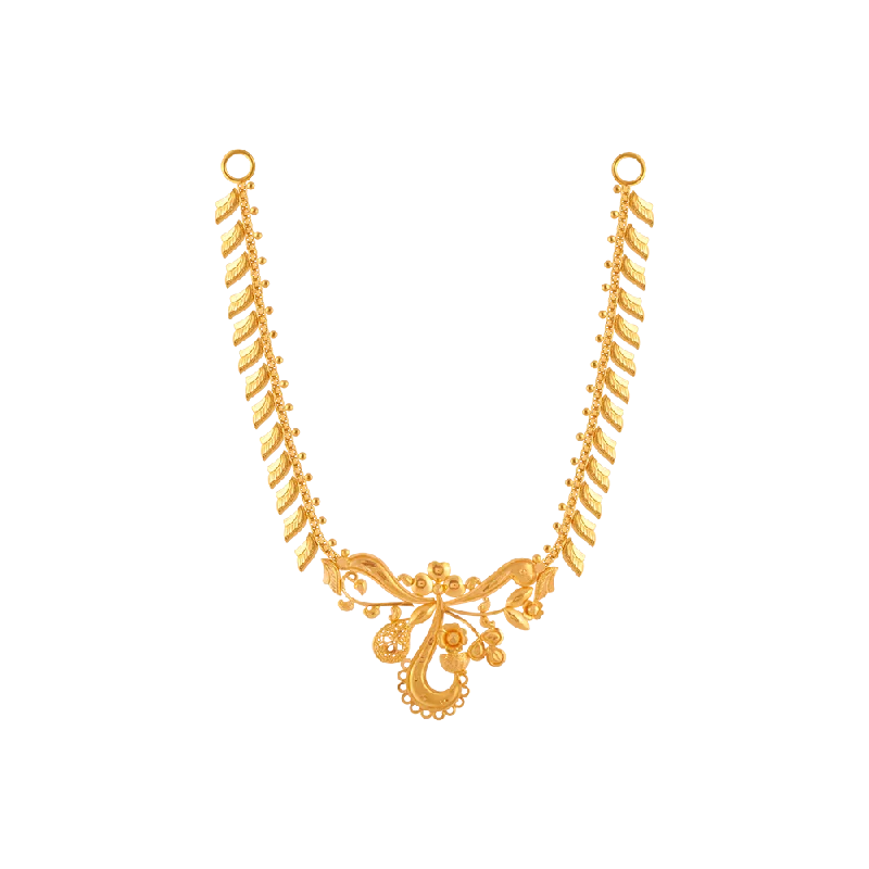 22KT (916) Yellow Gold  Necklace For Women