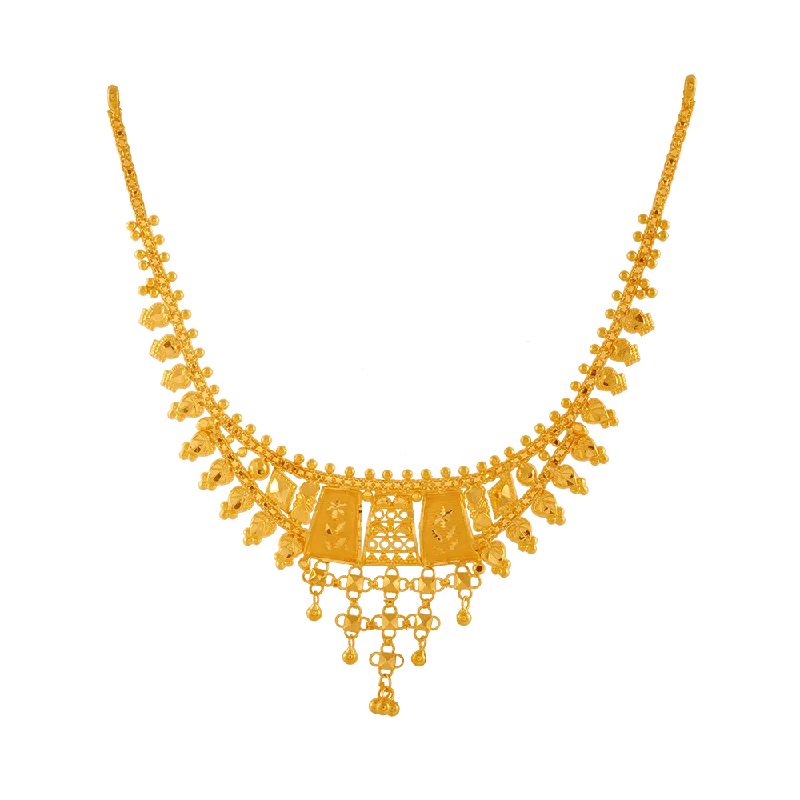 22KT Yellow Gold Necklace For Women