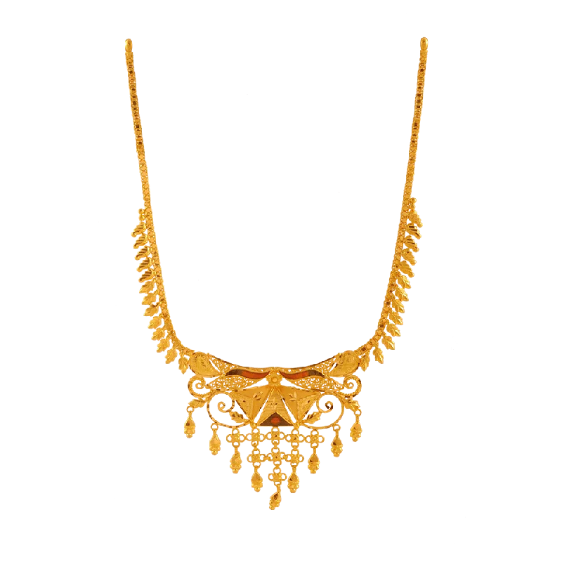 22KT Yellow Gold Necklace For Women