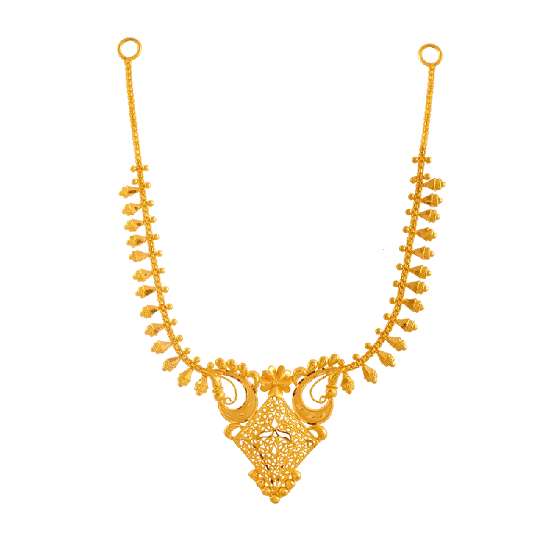 22KT Yellow Gold Necklace For Women