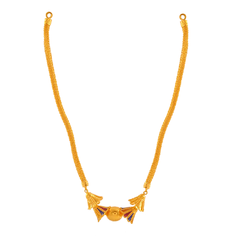 22KT Yellow Gold Necklace For Women