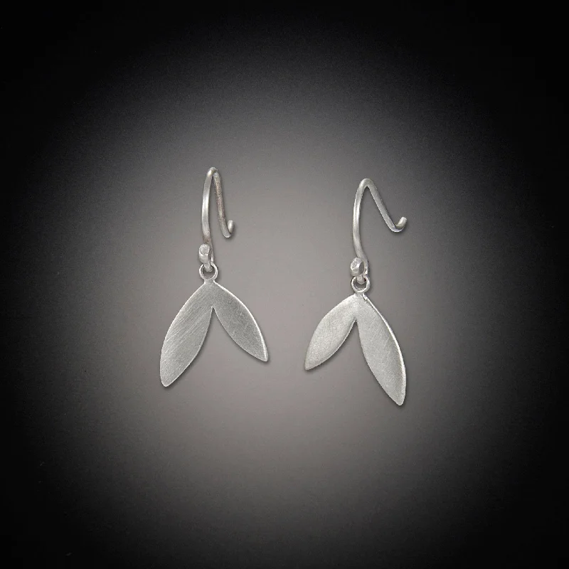 Double Leaf Earrings