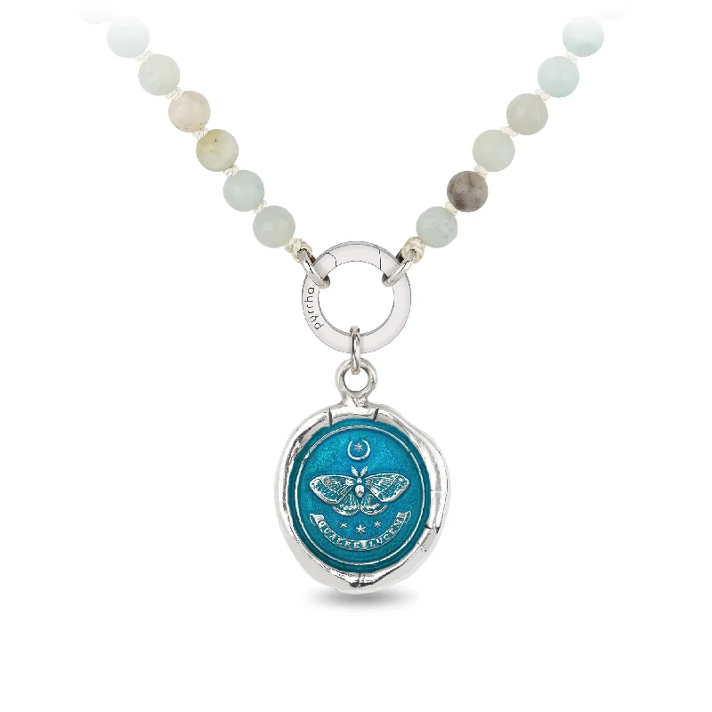 Seek the Light Sautoir Necklace - Capri Blue