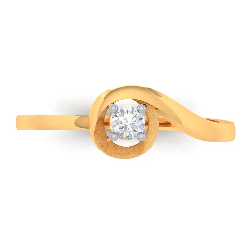 18k One Binge Diamond Ring