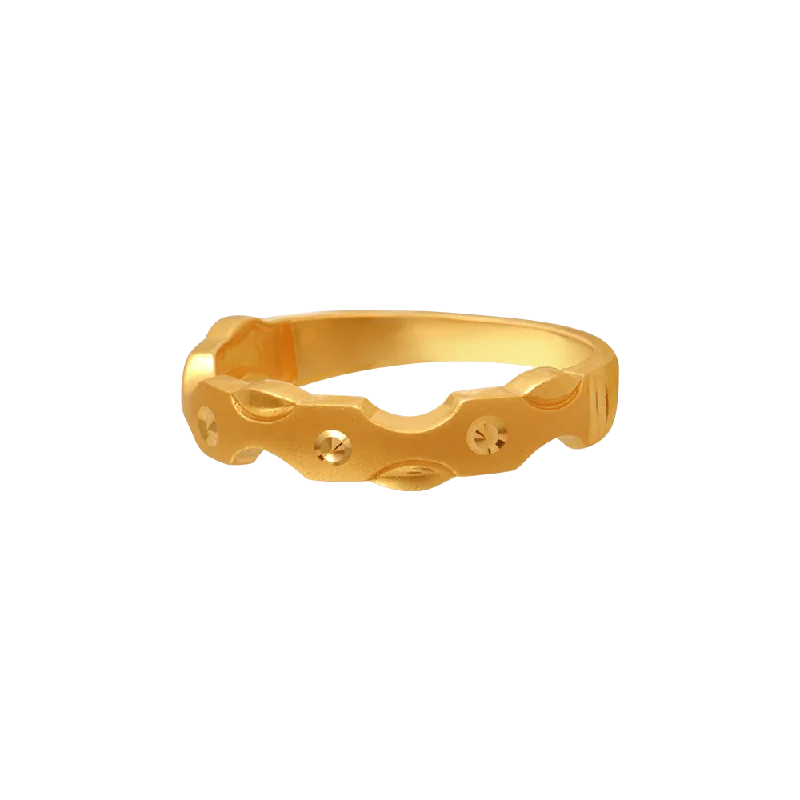 22k Solid Gold Rings From Goldlites Collection For Ladies