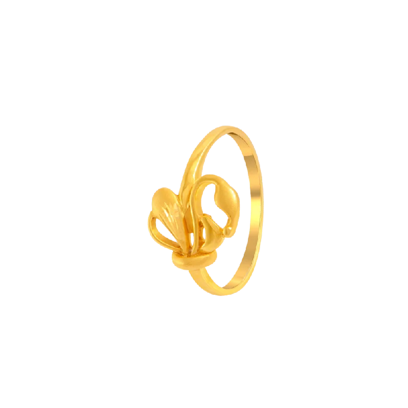 22KT Yellow Gold Ring For Women