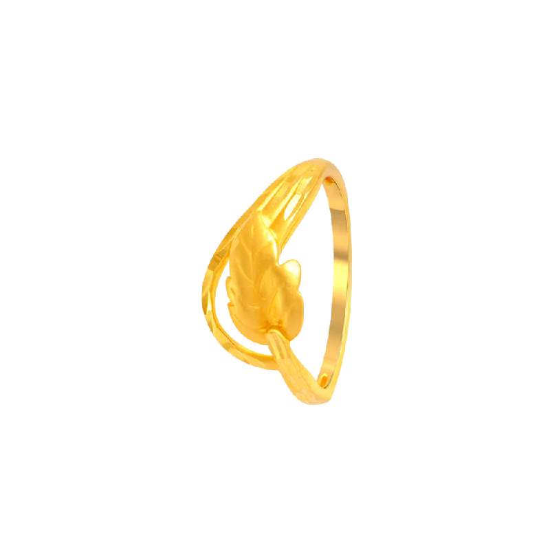 22KT Yellow Gold Ring For Women