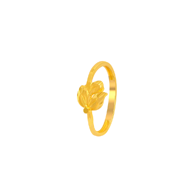 22KT Yellow Gold Ring For Women