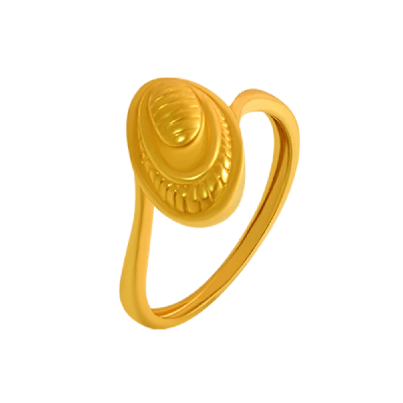 22KT Yellow Gold Ring For Women