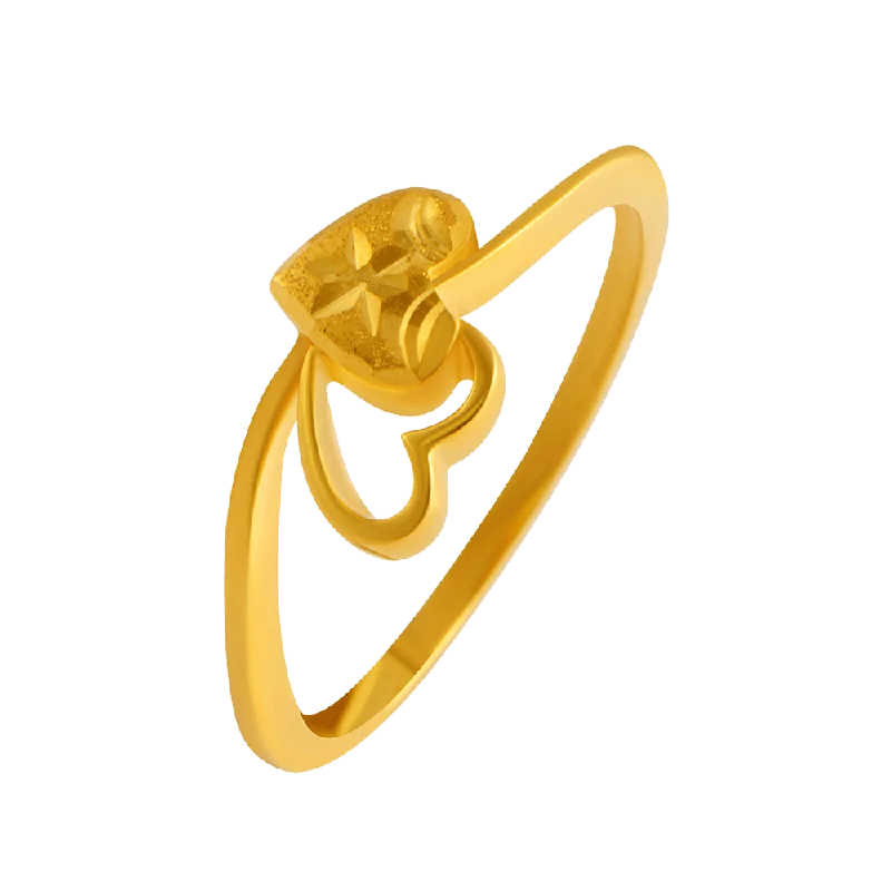 22KT Yellow Gold Ring For Women