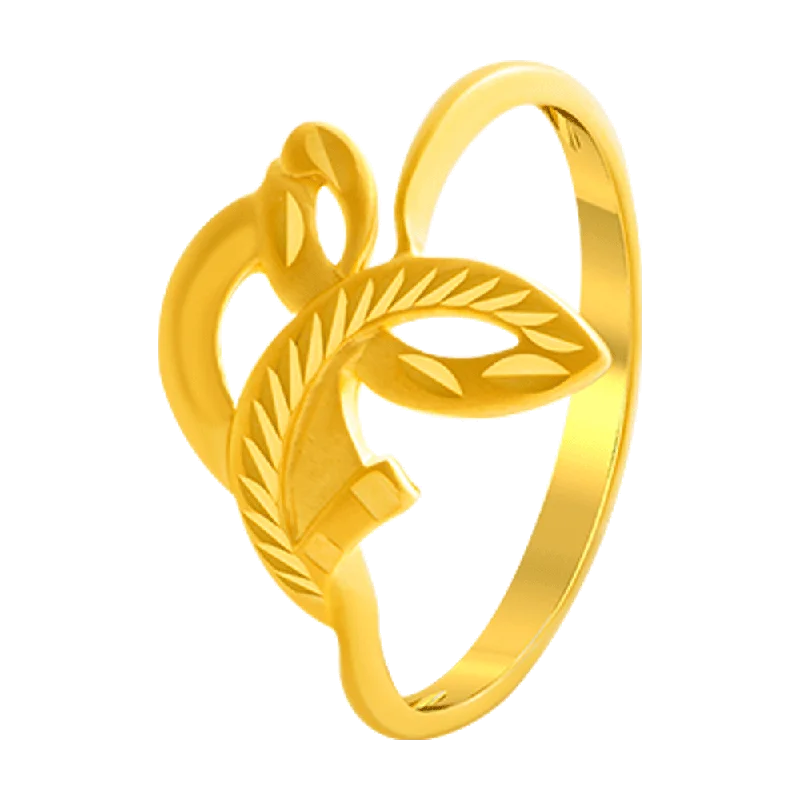 22KT Yellow Gold Ring For Women