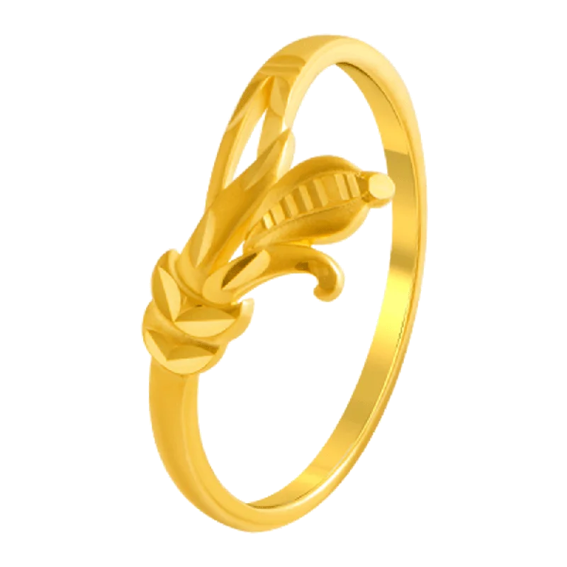 22KT Yellow Gold Ring For Women