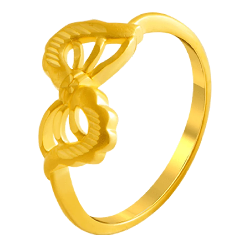 22KT Yellow Gold Ring For Women