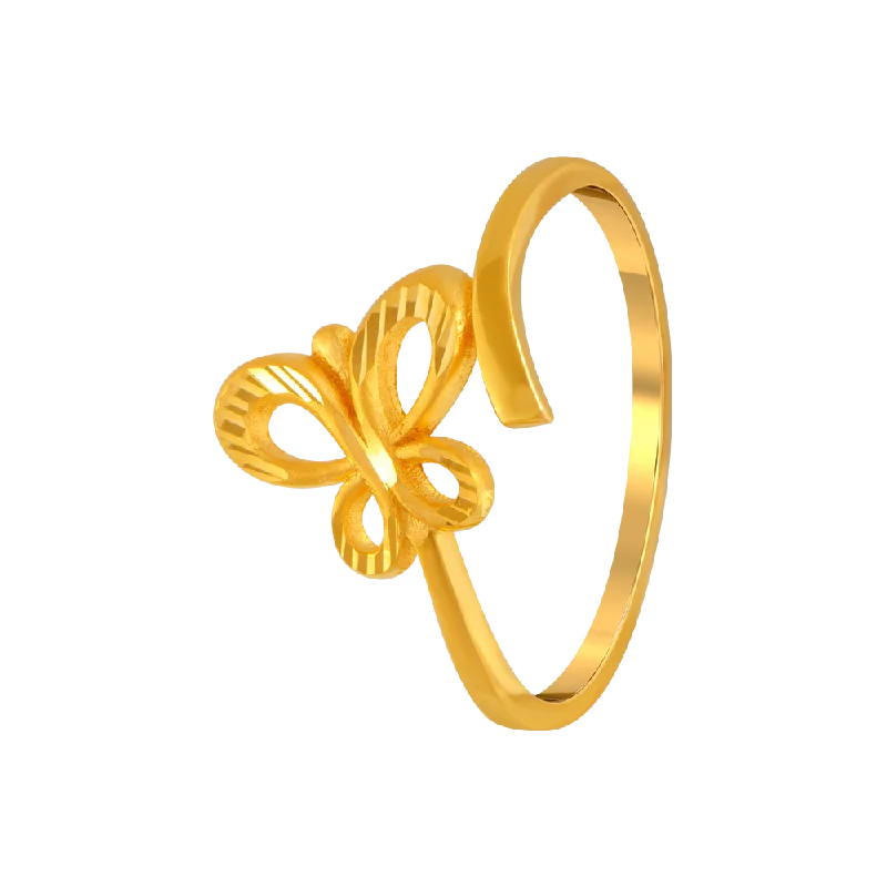 22KT Yellow Gold Ring For Women