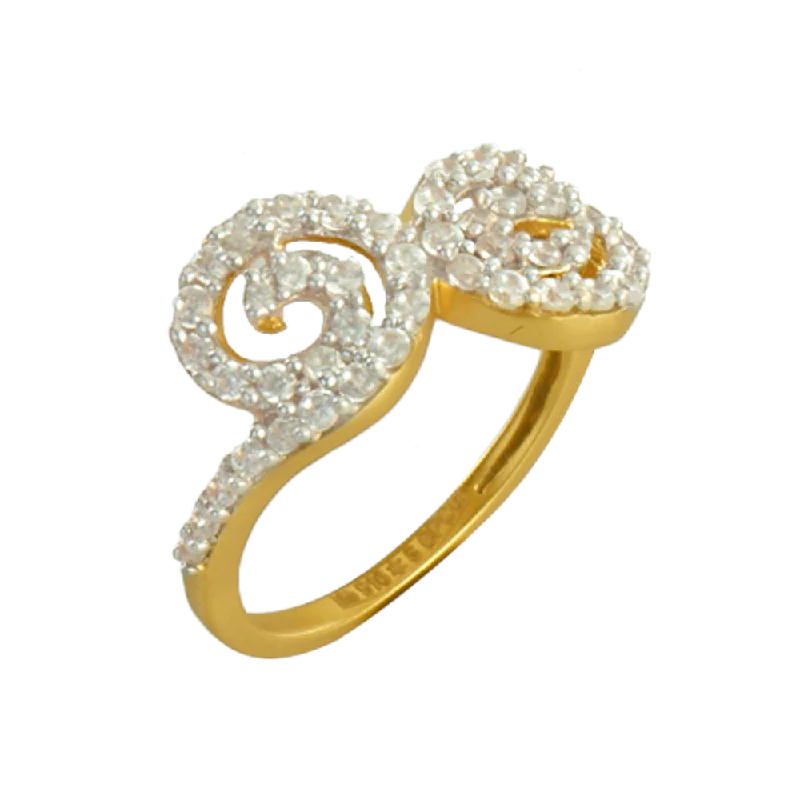 22KT Yellow Gold Ring For Women