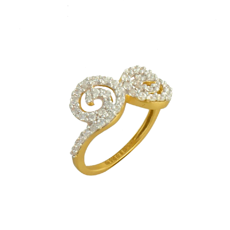 22KT Yellow Gold Ring For Women