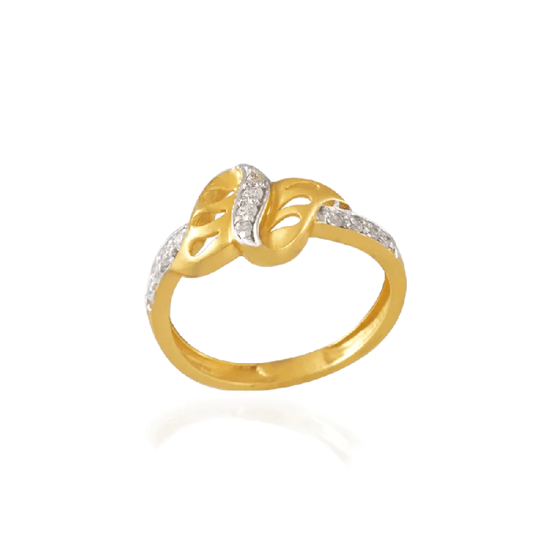 22KT Yellow Gold Ring For Women