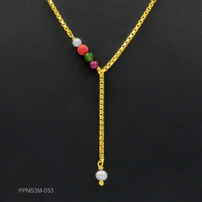 Coral Stone Necklace PPNS3M-053