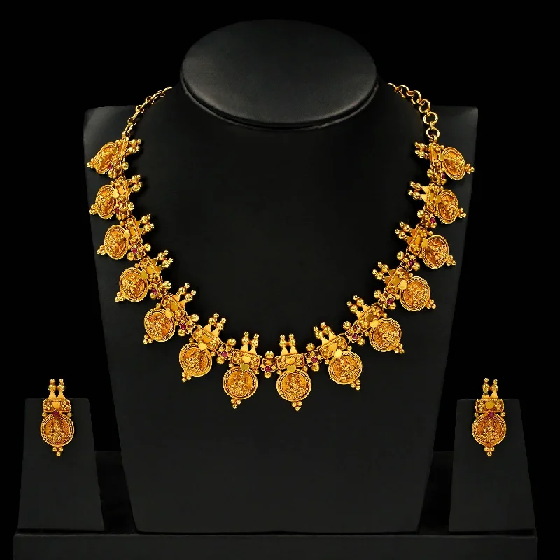 Geru Necklace with Stud  PSGRNSSR27R-0301