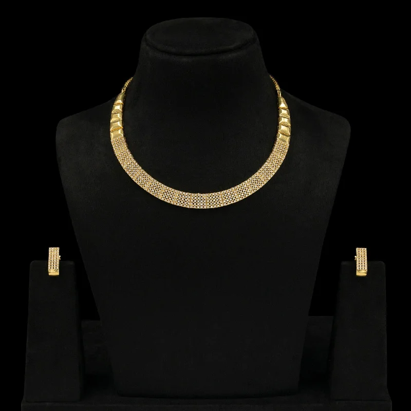 Gold Necklace PMSNS6W-008, PMSST1W-052