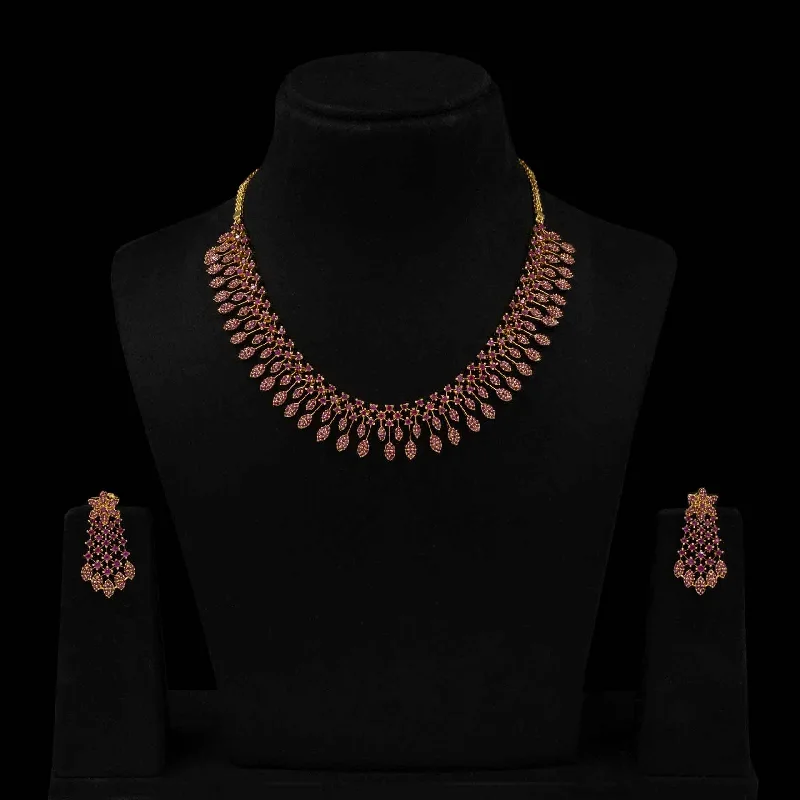 Gold Necklace PMSNS8R-009, PMSHST22R-022