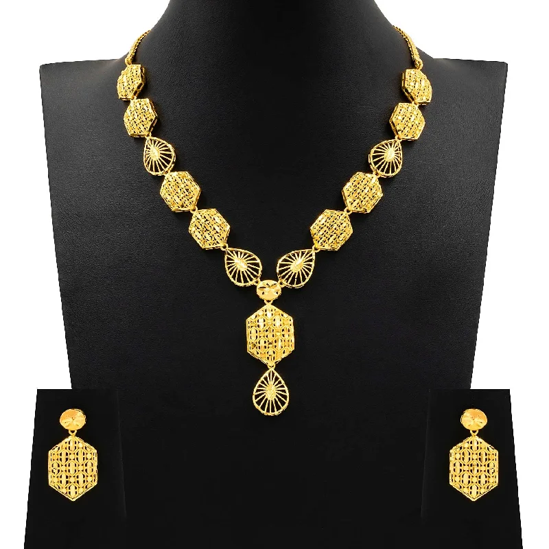 NECKLACE SET WITH RING AND STUD PGNS44-036, PGHST166-041, PGR18-081