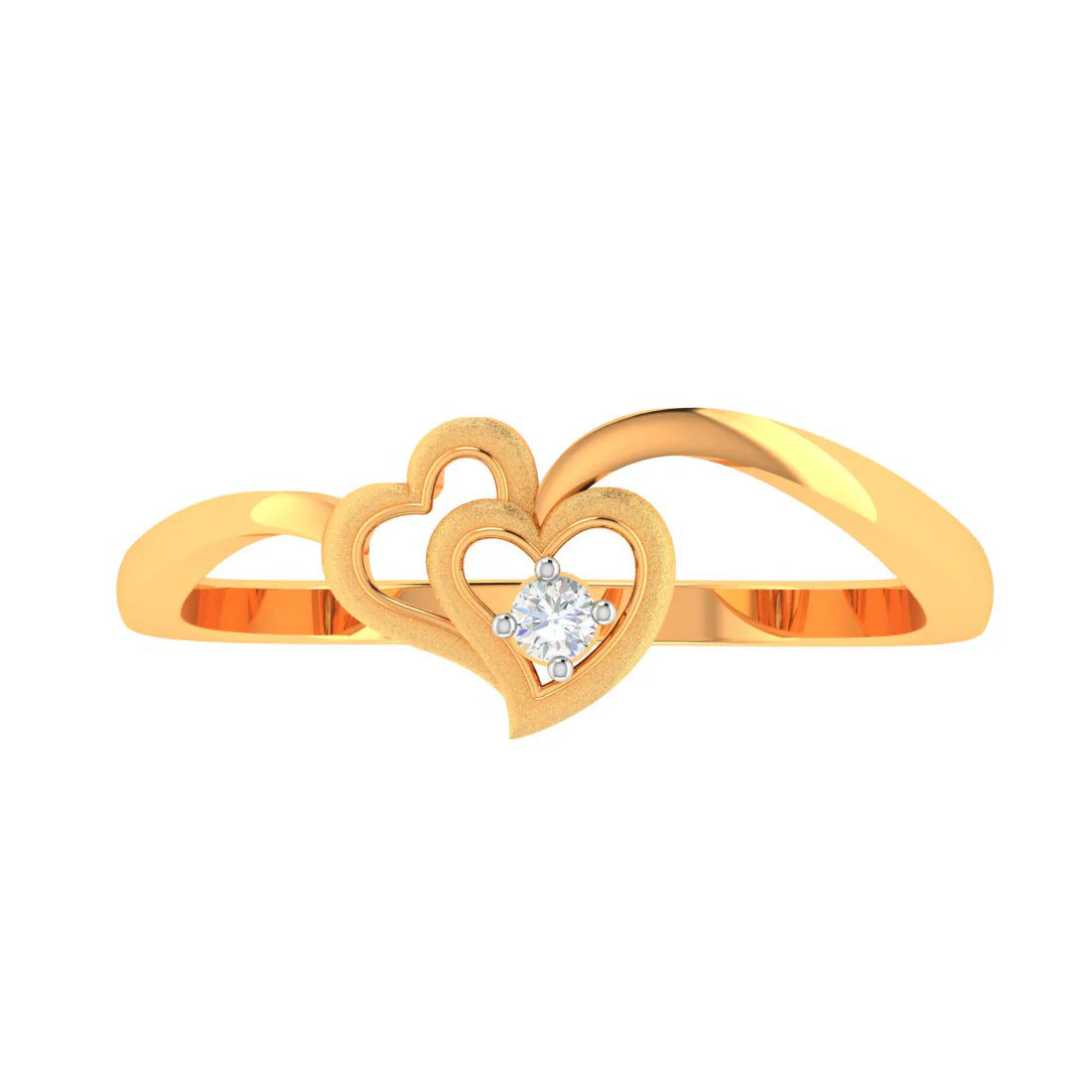 Heart Shape Diamond Ring