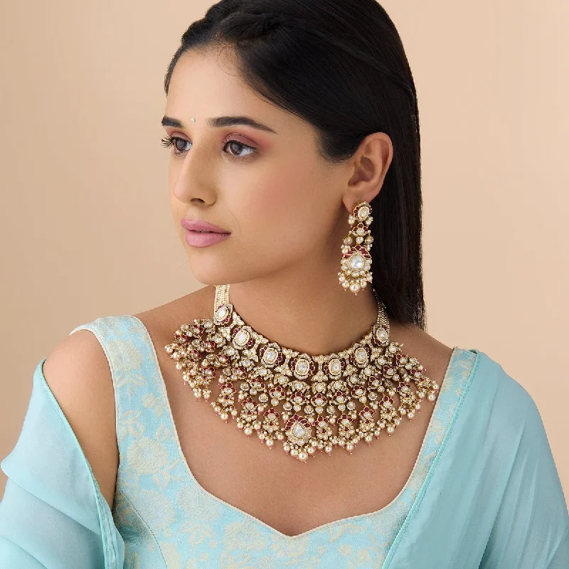 Kundan Necklace 176783