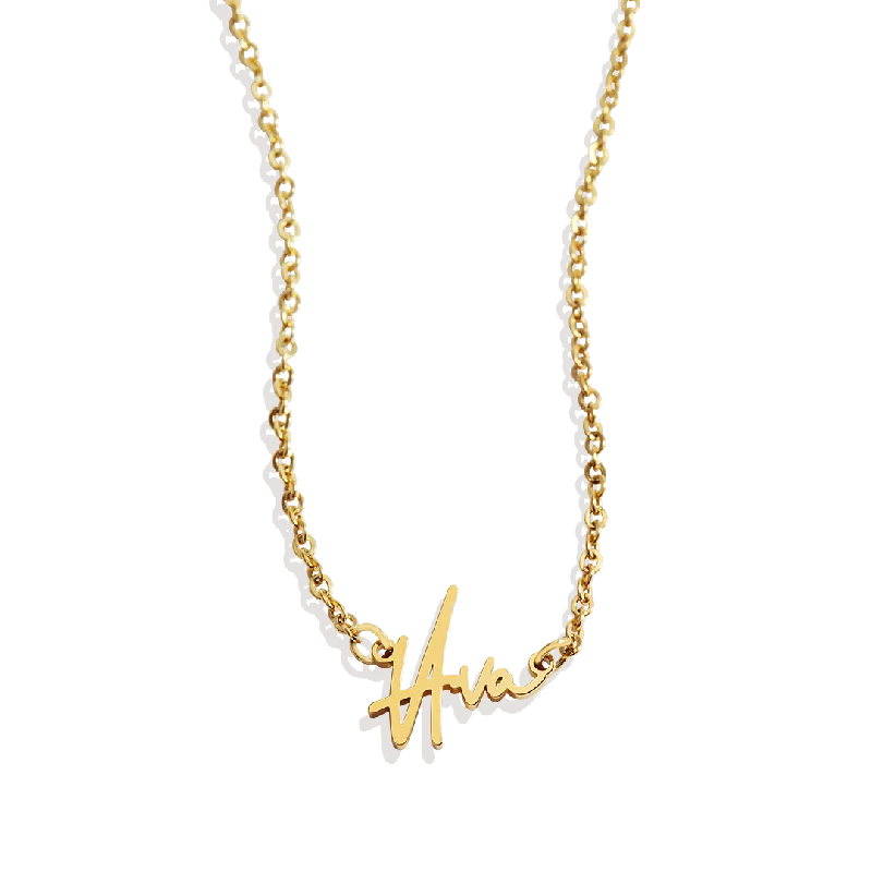 Monroe Name Necklace