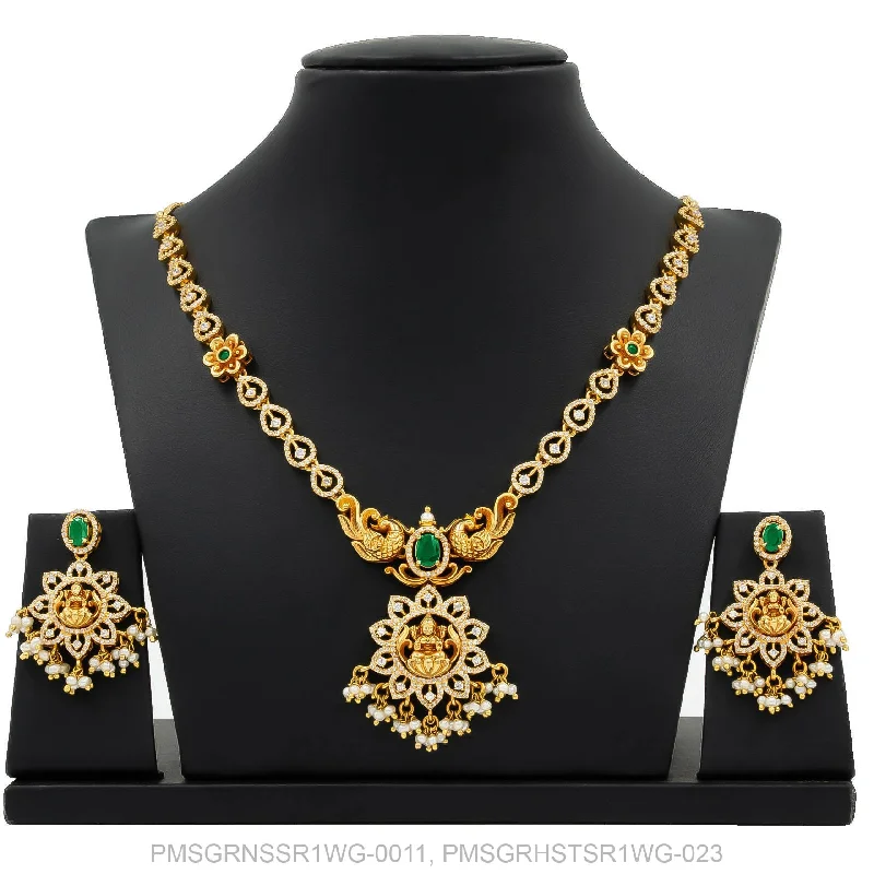 PREMIUM STONE GHERU NECKLACE SHORT SRESHTA PMSGRNSSR1WG-0011, PMSGRHSTSR1WG-023