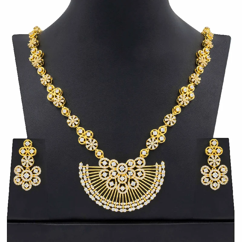 PREMIUM STONE NECKLACE SHORT WITH STUD PMSNS22W-009, PMSHST17W-003