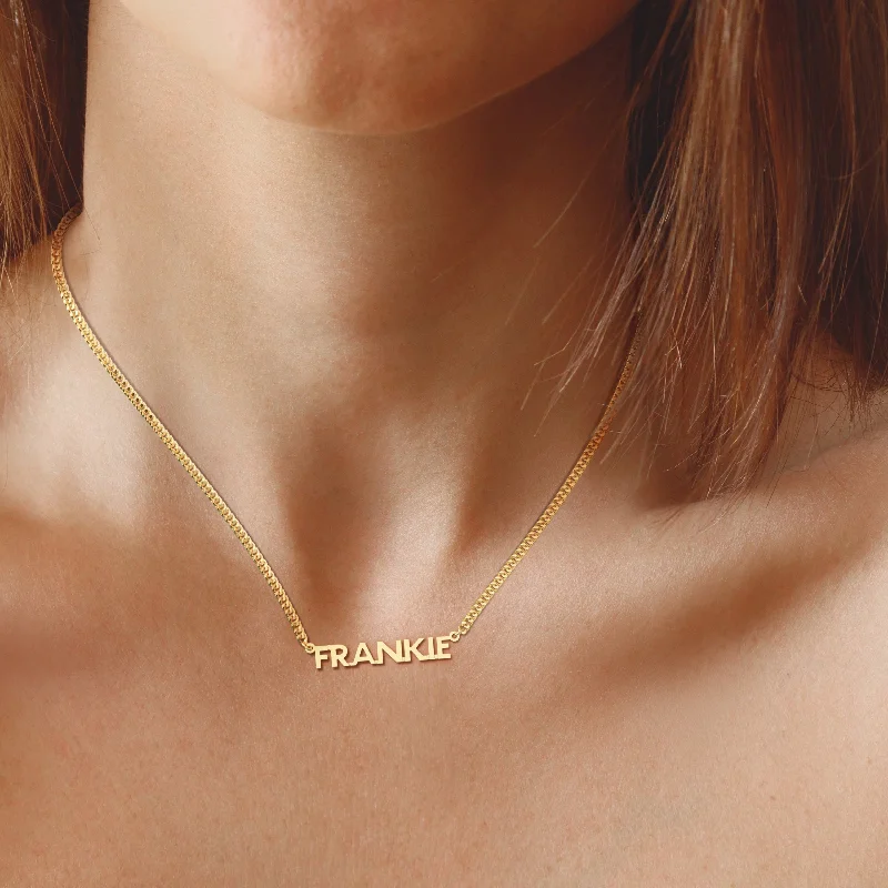 Te Amo Name Necklace